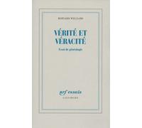 Vérité et véracité: Essai de généalogie