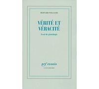 Vérité et véracité: Essai de généalogie