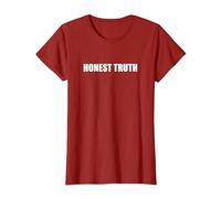 Vérité honnête T-Shirt, Femme, Canneberge, L