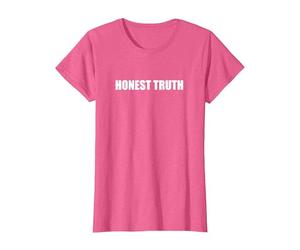 Vérité honnête T-Shirt, Femme, Rose Chiné, L