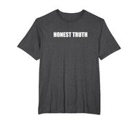 Vérité honnête T-Shirt, Homme Grandes Tailles, Chiné Foncé, 2X Tall