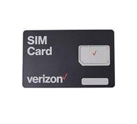 Verizon Wireless 4G LTE Carte SIM - Toutes les 3 tailles (3 en 1), Nano/Micro/Tailles standard (4FF/3FF/2FF)