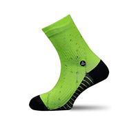 VERJARI® Chaussettes Imperméables Respirantes et Chaudes pour Homme et Femme - Running, Trail, Vélo, VTT, Randonnée, Ski, Activités Outdoor | En fibre de Bambou | Courtes - Jaune