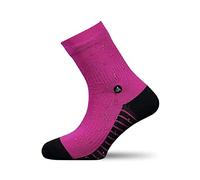 VERJARI® Chaussettes Imperméables Respirantes et Chaudes pour Homme et Femme - Running, Trail, Vélo, VTT, Randonnée, Ski, Activités Outdoor | En fibre de Bambou | Courtes - Rose