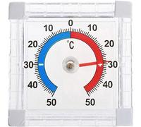Verk 01761 Thermomètre extérieur autocollant pour fenêtre transparent