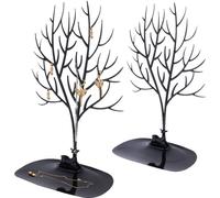 Verk 01778_CZ Présentoir à bijoux Arbre, noir