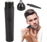 Verk 01803 Mini rasoir électrique 2 en 1 noir