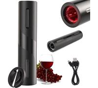 Verk 07105 Ouvre-bouteille électrique automatique USB, LED noir
