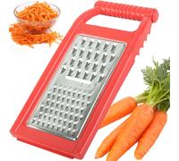 Verk 07206 Râpe universelle, 3 lames, 23 cm rouge