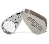 Verk 09109 Loupe pliante 40x + LED UV