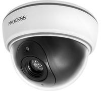 Verk 13118 Caméra de sécurité factice ronde LED IR