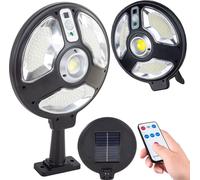 Verk 24159 Lampe solaire 150 LED SMD, détecteur de crépuscule, détecteur de mouvement