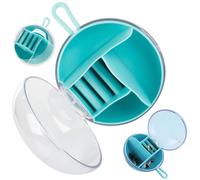 Verk 24310 Organisateur de bijoux de voyage portable bleu