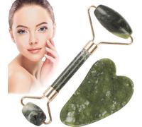Verk 24367 Rouleau de massage facial Rouleau de Jade vert