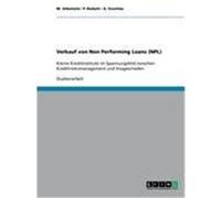 Verkauf von Non Performing Loans (NPL) Urbanietz, M.,Radach, P.,Sosnitza, A. (Auteur)
