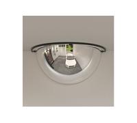 vidaXL Miroirs de circulation convexe en demi-dôme 2 pcs Ø40 cm acrylique