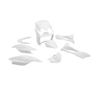 verkleidungskit STR8 pour MBK Mach G/Yamaha Jog de r, Complet de 9 pièces, Blanc