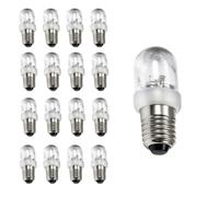 VerkoDriva 30 pièces, E10 vis 3 V 12 V blanc froid Spot Led ampoule lampes | Basse tension DC 3 V-24 V for voyant d'avertissement, affichage du tableau de bord(24V)