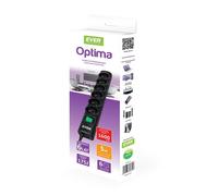 ever multiprise optima 5 m 6 prises electriques avec changer