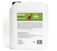 Verlina Répulsif Chats Intérieur et Extérieur, Naturel, 5 litres, Prêt à l'emploi, Formule Spray Non Tachante, Protection Longue Durée pour Textile, Canapé et Jardin