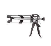 VERLINGER Pistolet à Cartouche Universel 385 ml - Presse à Cartouche Rapport de Poussée 26:1 Aluminium Acier - Extrudeur pour Colles, Ancrages Chimiques, Résines Époxy et Adhésifs Professionnel