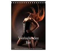 Verlockendes Rot (Tischkalender 2026 DIN A5 hoch), CALVENDO Monatskalender: Rothaarige Frauen mit lockigem Haar in reizenden Bildern