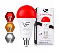 VERLSA Ampoule Lumière Rouge Nocturne Mélatonine 630nm, E14, 3en1