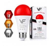 VERLSA Ampoule Lumière Rouge Nocturne Mélatonine 630nm, E27, 3en1