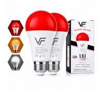 VERLSA Pack2 Lumière Rouge Nocturne Mélatonine 630nm, Ampoule E27, 3en1