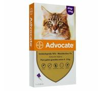 VERMIFUGE ANTI-PUCES SPOT-ON pour CHAT (4 à 8 kg) 3 pipettes