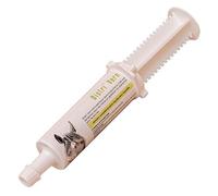 Vermifuge Naturel Cheval Pâte - Régulation des Parasites Intestinaux, Flore Digestive Préservée - Formule Plantes (Thym, Ail, Absinthe) - Injecteur Oral Facile - Fabriqué en France (distri_Vern)