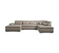 Vermont - Canapé d'angle panoramique en U - XXL - Droit - Beige