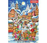 Vermont Christmas Company Ici du Père Noël Chocolat Calendrier de l'Avent 75,1 Gram (75 g)