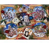 Vermont Christmas Company Puzzle chats de Noël 1000 pièces