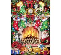 Vermont Christmas Company Puzzle cheminée de Noël 1000 pièces