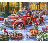 Vermont Christmas Company Puzzle de Noël It's a Cats 1000 pièces