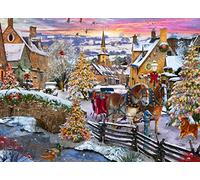 Vermont Christmas Company Puzzle de Noël vintage 1000 pièces