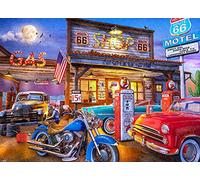 Vermont Christmas Company Puzzle Route 66 1000 pièces