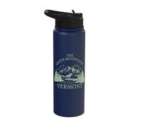 Vermont Green Mountain State Moose Vintage Pride Stainless Steel Insulated Water Bottle