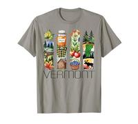 Vermont, illustré, sirop d'érable, Vacances aux États-Unis, Nature T-Shirt