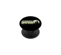 Vermont Outdoor Nature Lover Vintage Rétro Écologiste PopSockets PopGrip Adhésif
