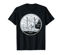 Vermont State Quarter Coin - Maple Sugaring T-Shirt