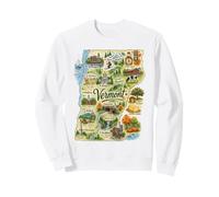 Vermont VT USA, sirop d'érable, vergers de pommiers Sweatshirt