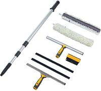 VERMOP Kit de nettoyage pour fenêtres 8 pièces largeur 350 mm avec nettoyeur-...