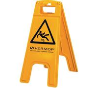 VERMOP Panneau d'avertissement attention danger de glissement l 280 x 580 mm ...