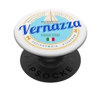 Vernazza Cinque Terre La Spezia Rétro Italie Vintage PopSockets PopGrip Adhésif