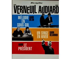 Verneuil Audiard 3 Blu-Ray - Mélodie En Sous-Sol, Un Singe En Hiver Et Le Président