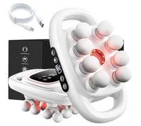 Verniqo Massager, 2026 Husband 2.0 Massage - 16 Head Massage Gun Deep Tissue with 30 Levels & 9 Modes for Legs/Arms/Waist/Back/Buttocks, Relieves Tension and Stiffness in 5 Minutes (White-8 Head)