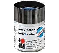 Vernis à craqueler Marabu, Medium Vernis et Colle, 50 ML Transparent