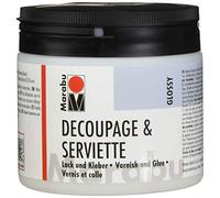 Marabu Vernis à craqueler, Medium Vernis et Colle, Brillant, 500 ML